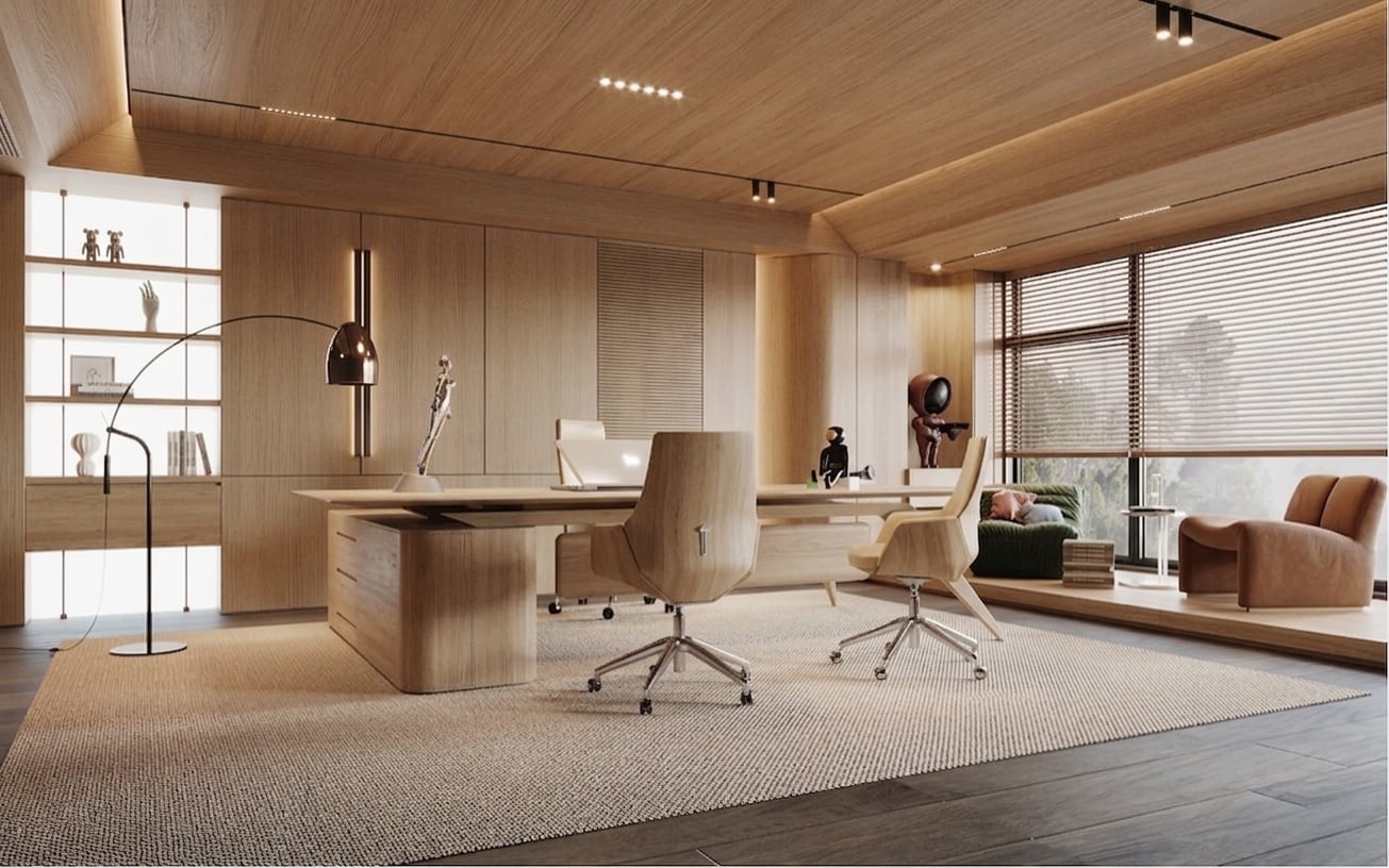 Office interior by Radwa Interiors